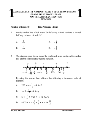 MATH MODEL EXAM GRADE .8.pdf